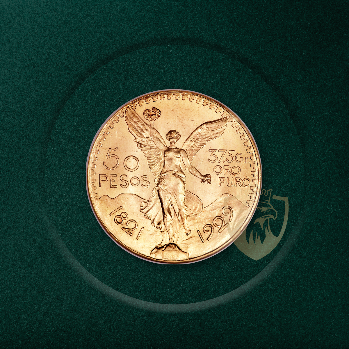 41.67 гр. – 50 златни мексикански Песо (Centenario) 1921 – 1947