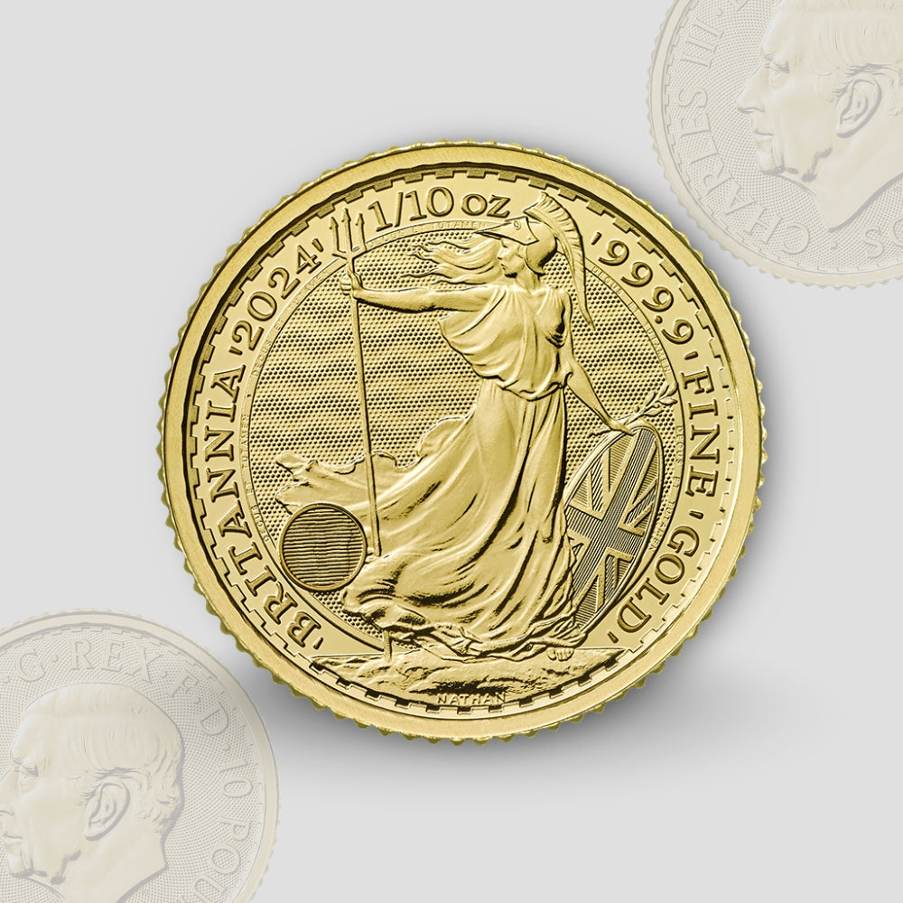 3.11 гр. (1/10 oz) – Златна Монета Британия