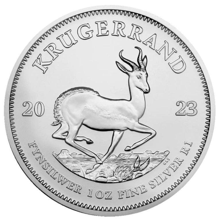 31.1 гр. – Сребърна Монета Южноафрикански Кругеранд (Krugerrand) – Различни години