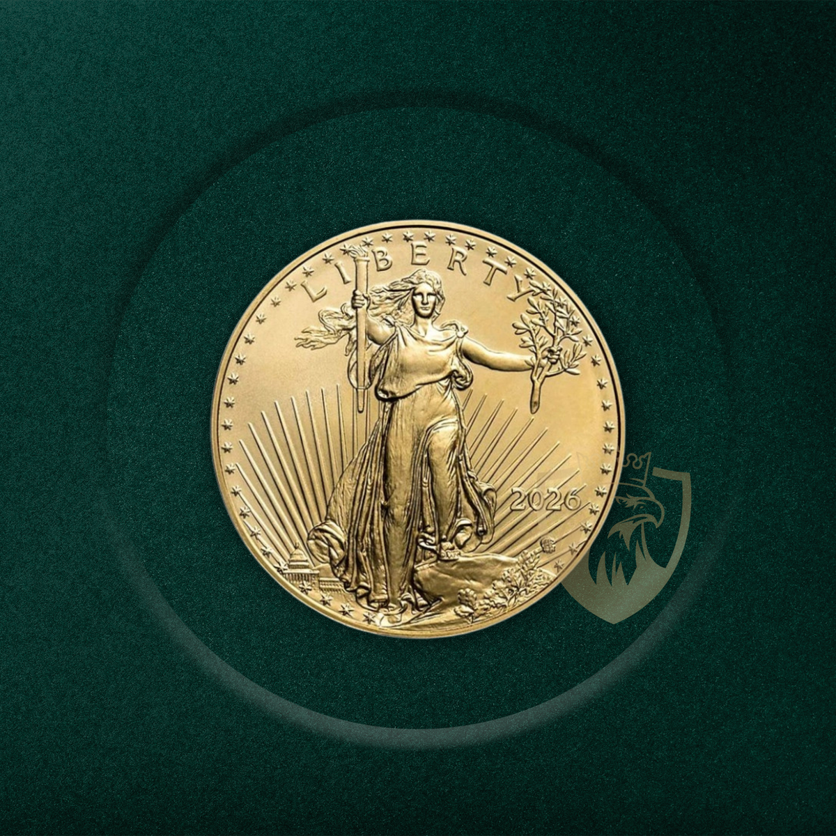 7.78 гр. (1/4 oz) – Златна Монета Американски Орел 2026