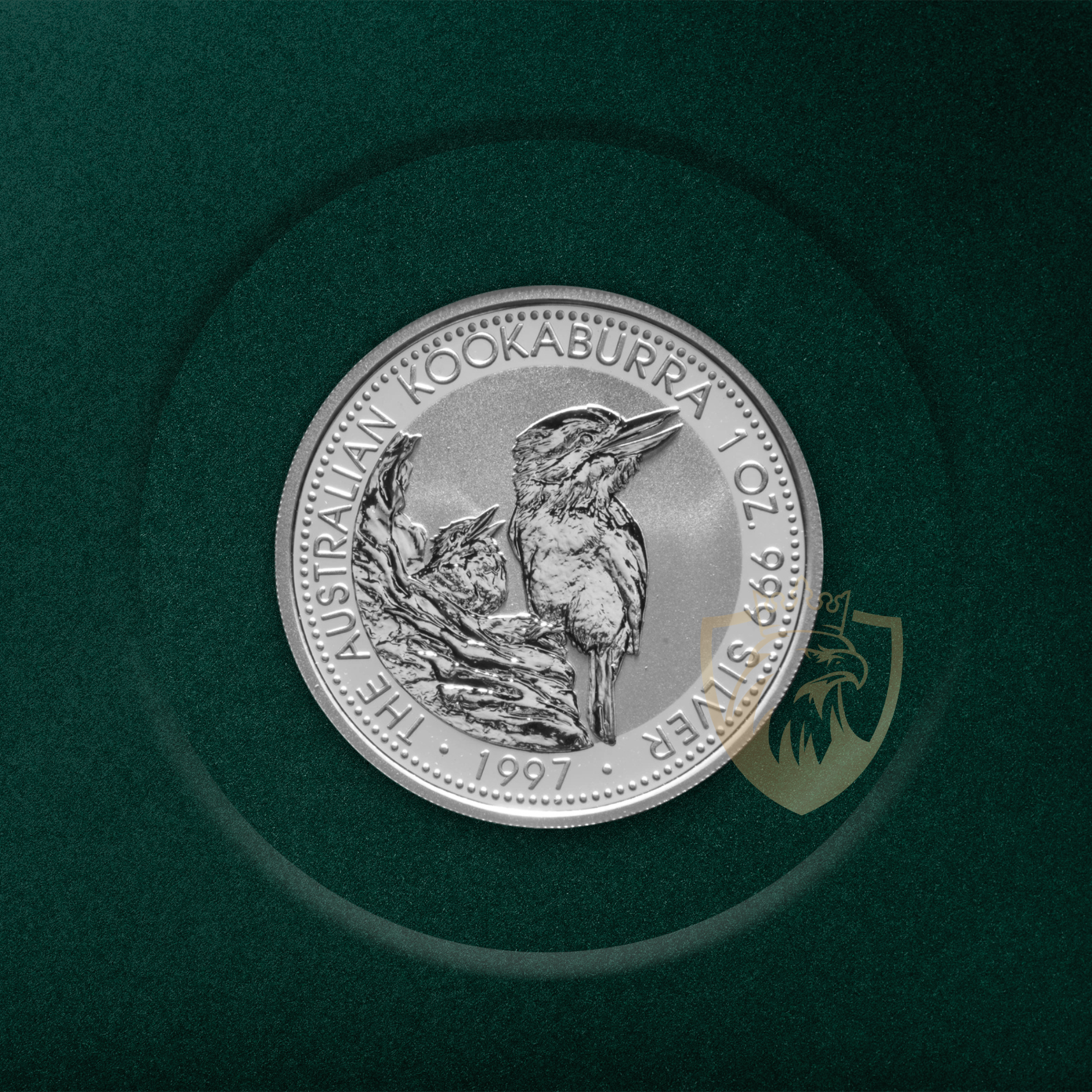 31.10 гр. Сребърна Монета „Австралийска Кукабура“ (Kookaburra) – Perth Mint (1997)