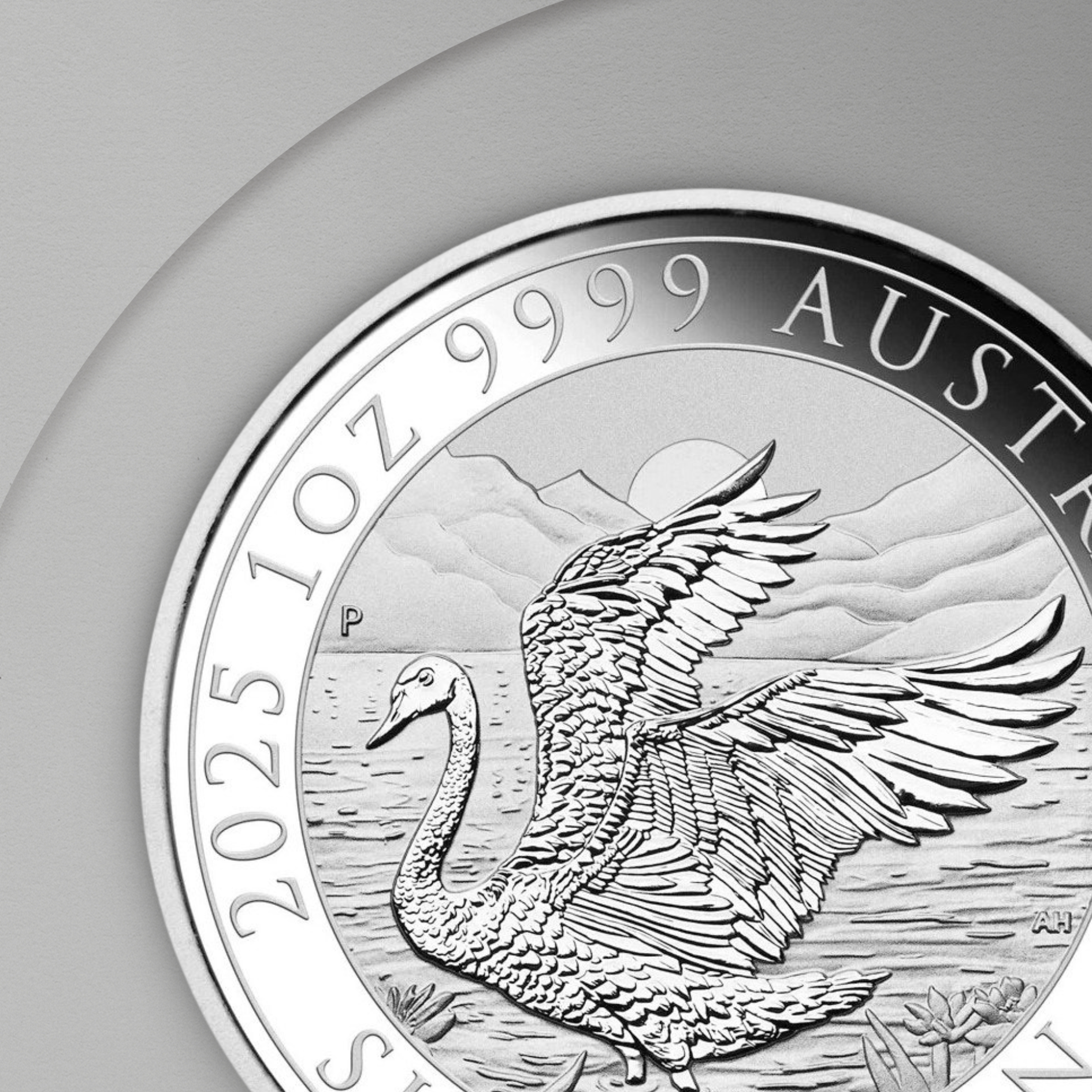 1 oz Сребърна Монета Австралийски Лебед 2025 (The Swan) – Perth Mint