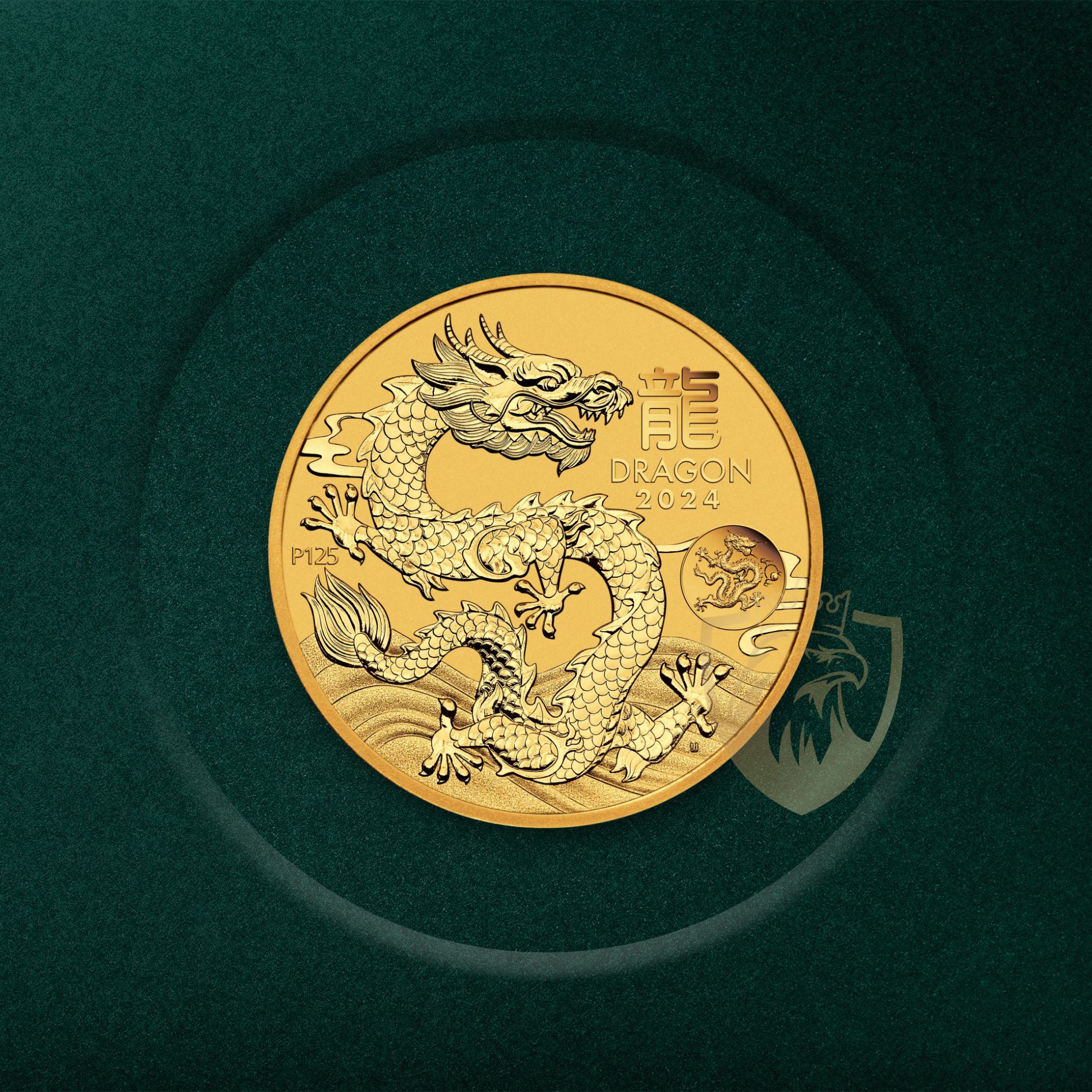 31.103 гр. (1 oz) – Златна Монета Австралийски Лунар III – Година на Дракона 2024