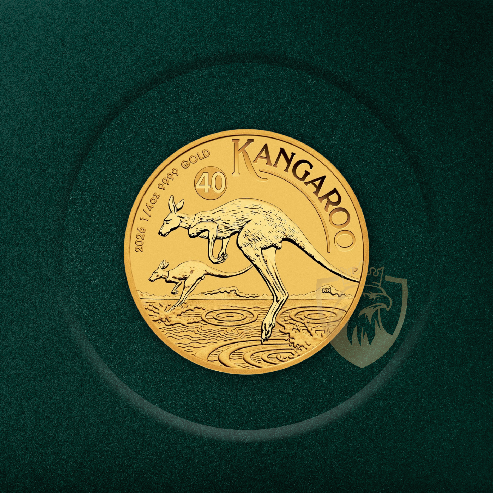 7.78 гр. (1/4 oz) – Златна Монета Австралийско кенгуру (2026)