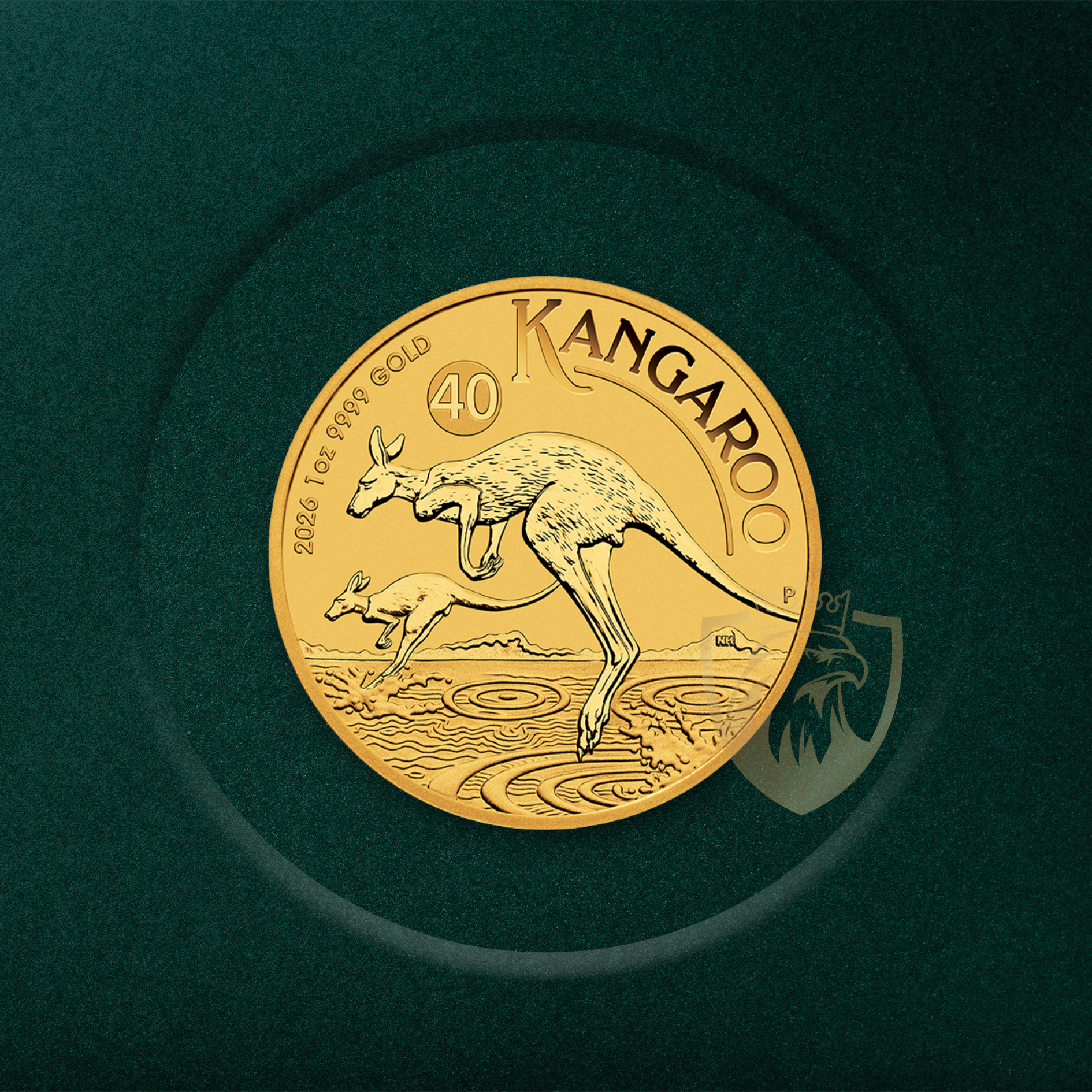 31.1 гр. (1 oz) – Златна Монета Австралийско кенгуру (Australian Kangaroo / Nugget) 2026
