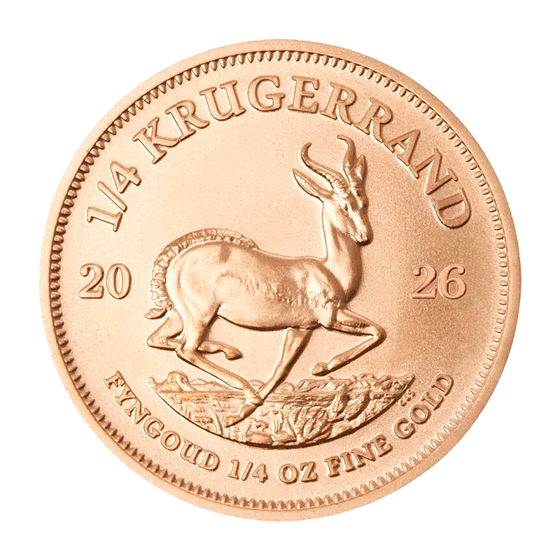 7,78 гр. (1/4 oz) – Златна Монета Кругерранд Южна Африка