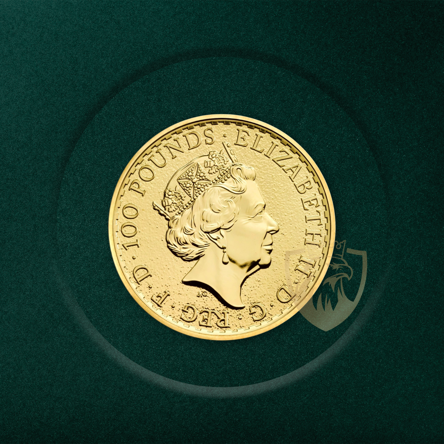 31.1 гр. 1 oz Златна Монета „Британска Британия“ (Britannia) – Royal Mint (2017)