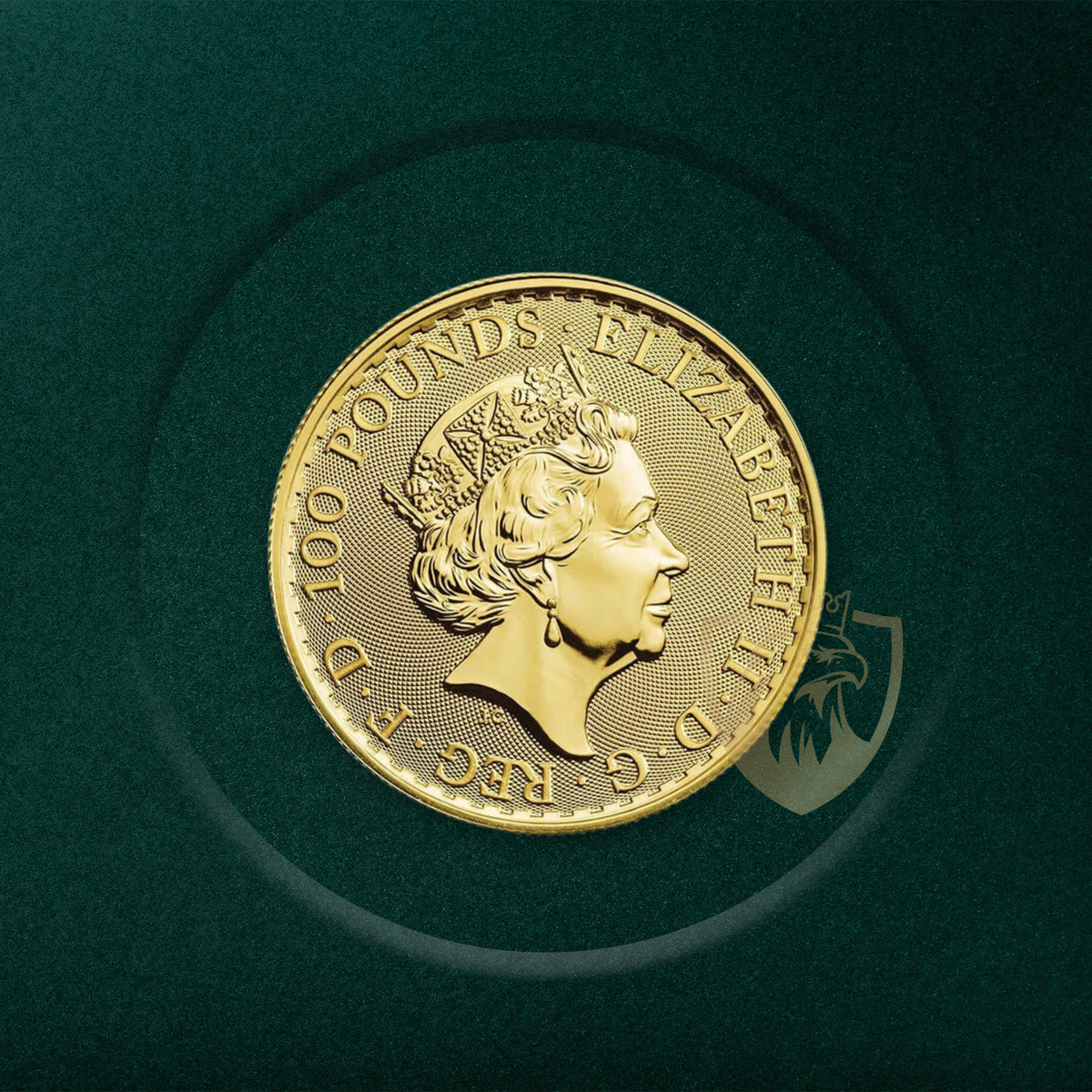 31.1 гр. 1 oz Златна Монета „Британска Британия“ (Britannia) – Royal Mint (2019)