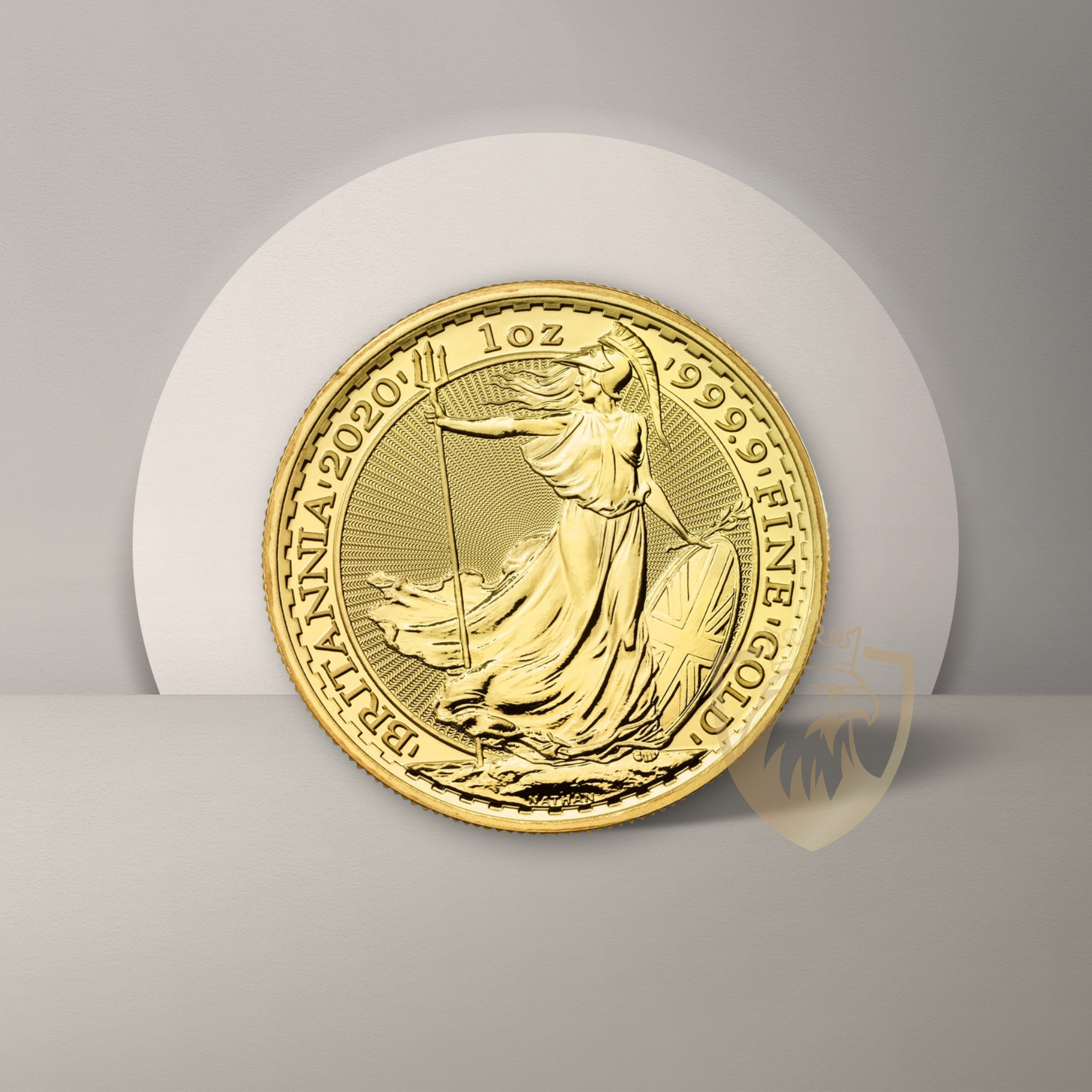 31.1 гр. 1 oz Златна Монета „Британска Британия“ (Britannia) – Royal Mint (2020)