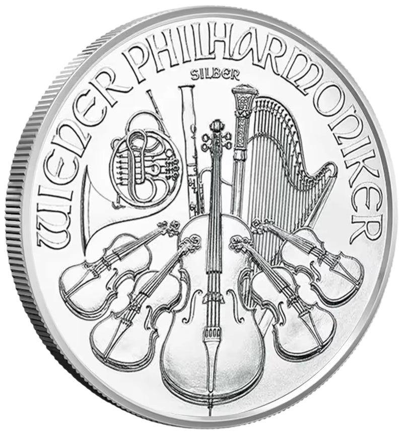 31.1 гр. – Сребърна Монета Виенска Филхармония (Vienna Philharmonic) 2026