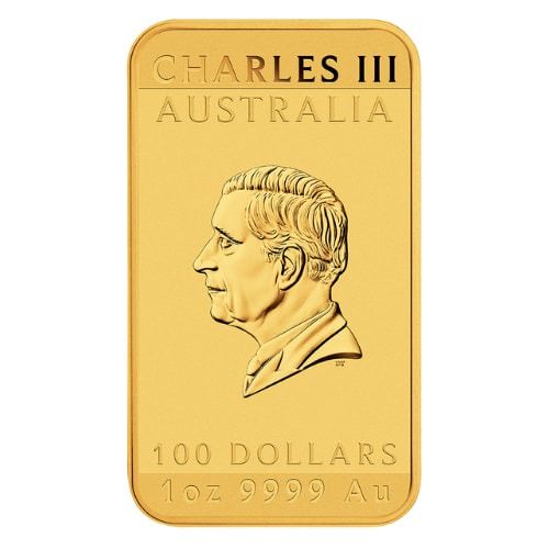 31.1 гр. (1 oz) - Златна правоъгълна монета „Дракон“ 2025