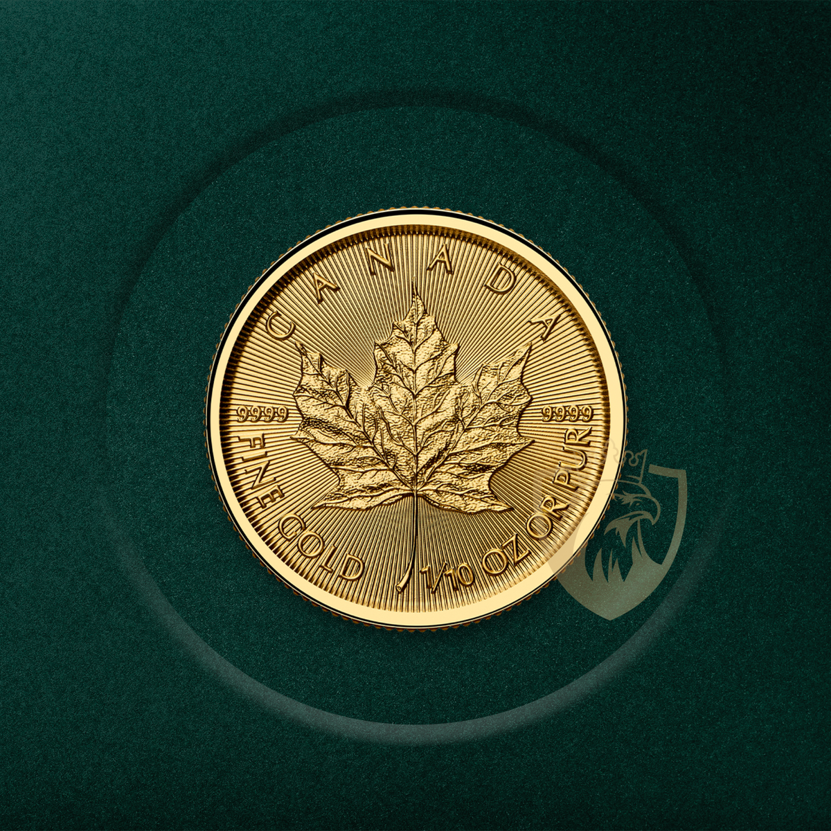 3.11 гр. (1/10 oz) – Златна Монета Канадски Кленов Лист (2026)