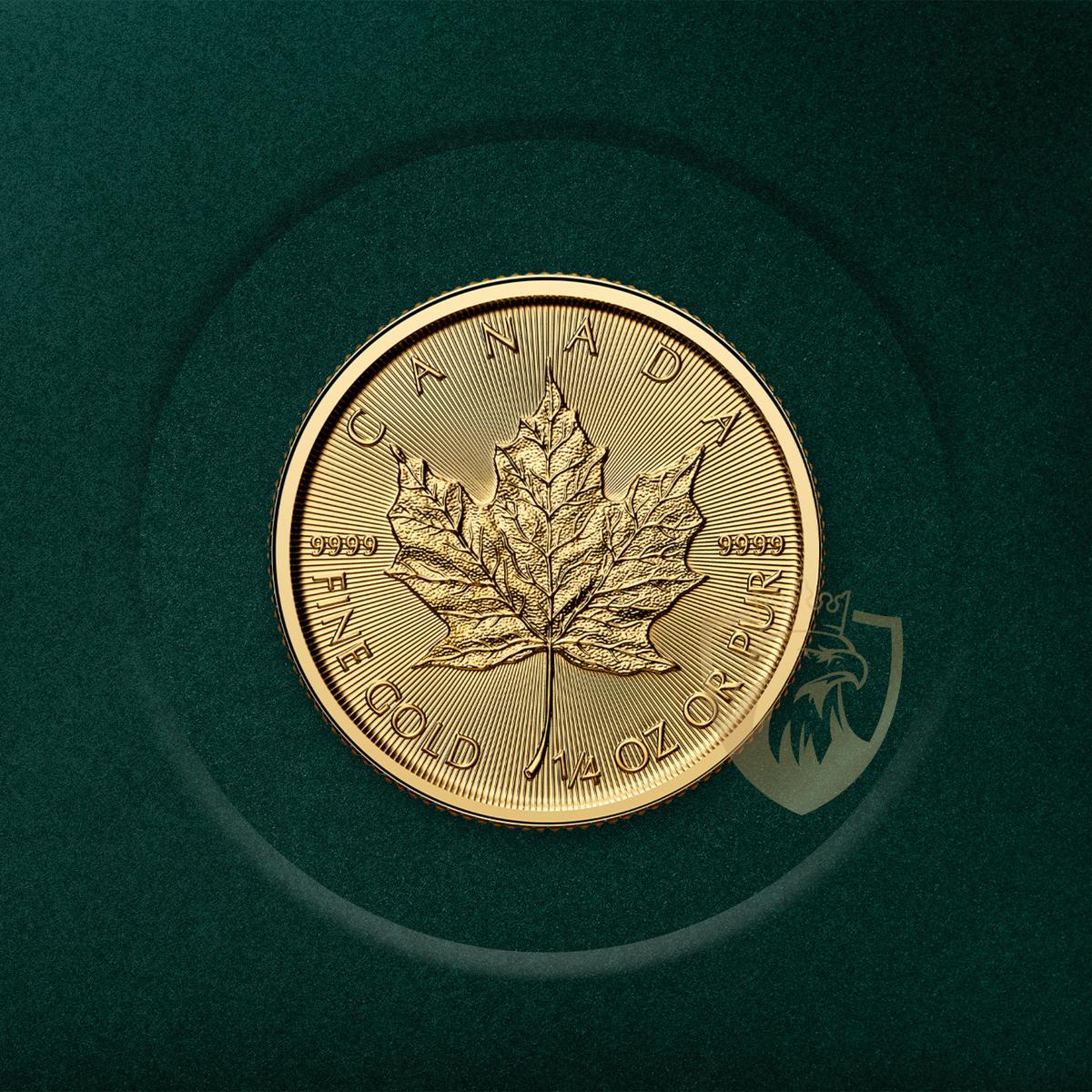 7.78 гр. (1/4 oz) – Златна Монета Канадски Кленов Лист