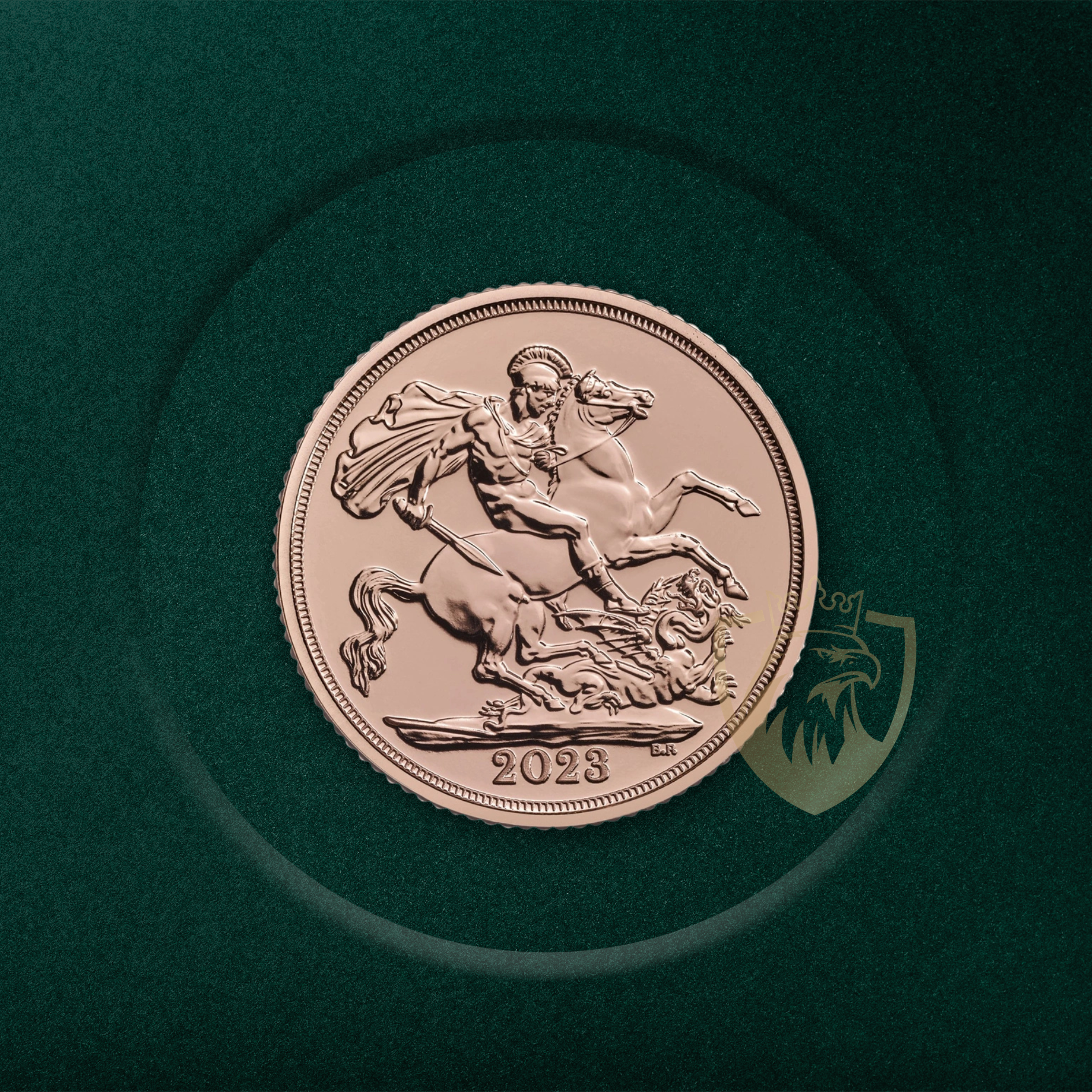 3.99 гр. – 1/2 Златен Суверен (Коронация) 2023 – Крал Чарлз III