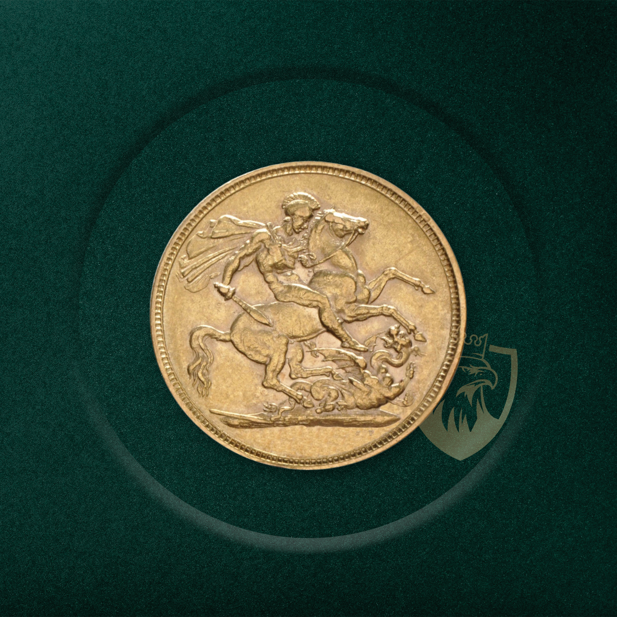 7.98 гр. – 1 Златен Суверен – Кралица Виктория (Млад Образ), 1838–1887