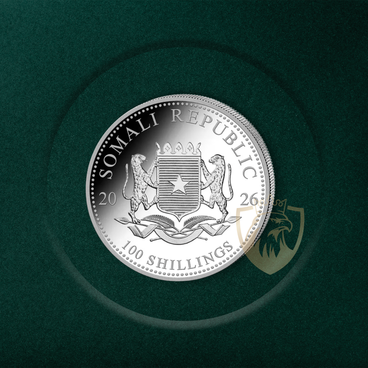 31.10 гр. – Сребърна Монета Сомалийски Слон 2026