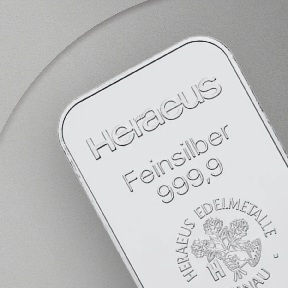 31.10 гр. – Сребърно кюлче – Heraeus