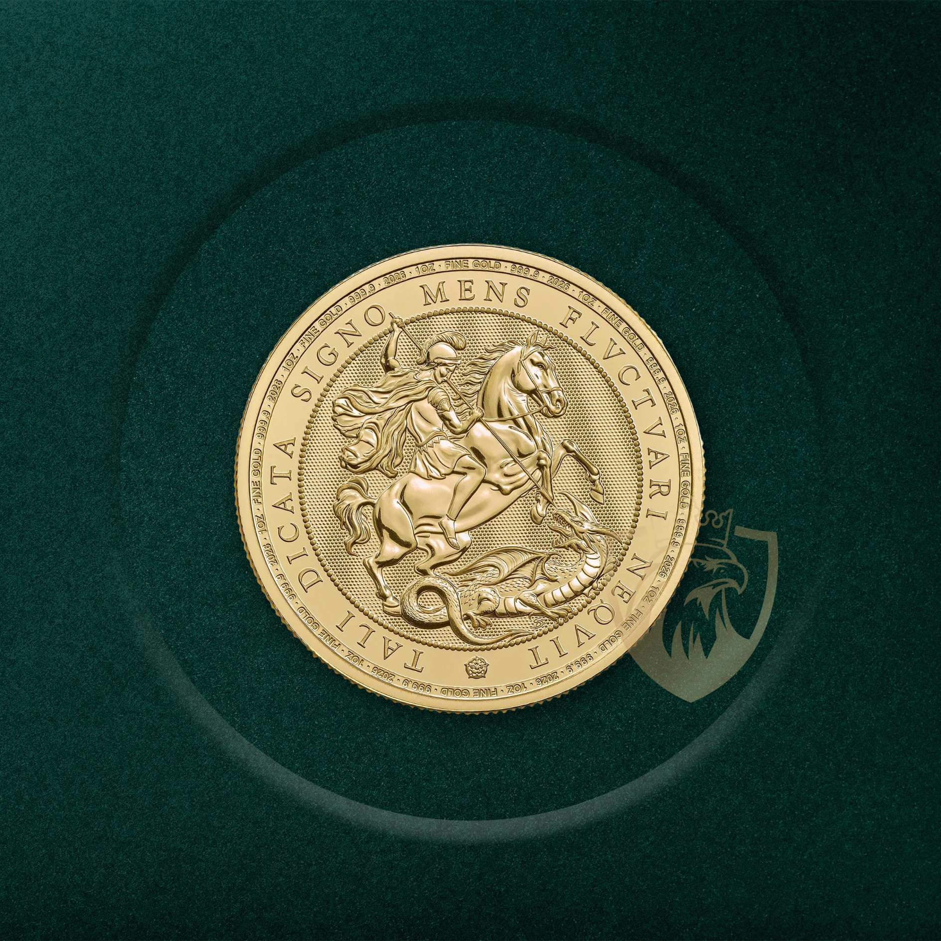 31.1 гр. Златна Монета „Свети Георги и Драконът“ – Royal Mint (2026)
