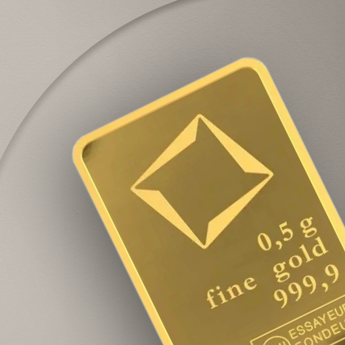 0.5 Грама Златно Кюлче Valcambi – Швейцария (Swiss Fine Gold 999.9)