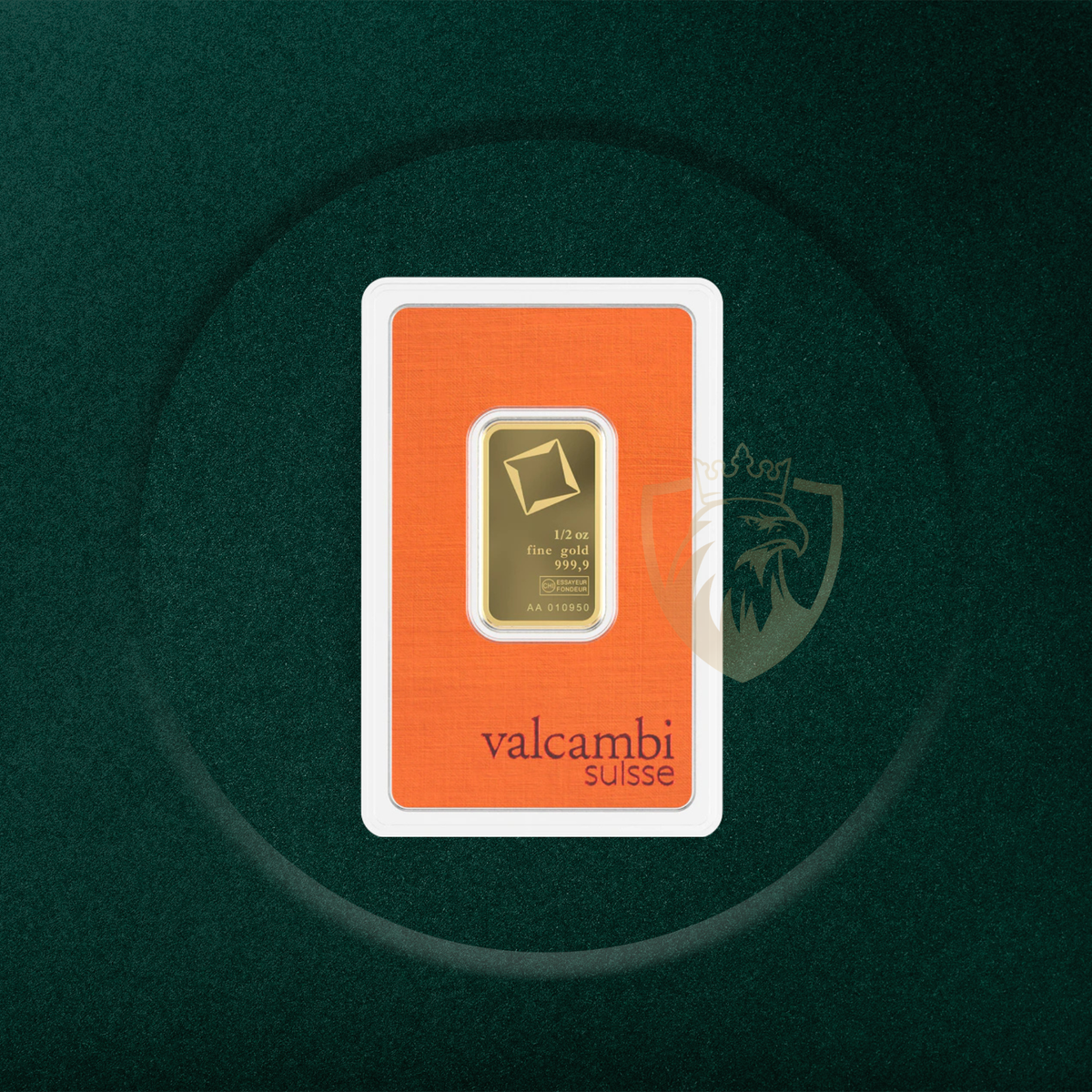 1/2 Тройунция (15.55 Грама) Златно Кюлче Valcambi – Швейцария (Swiss Fine Gold 999.9)