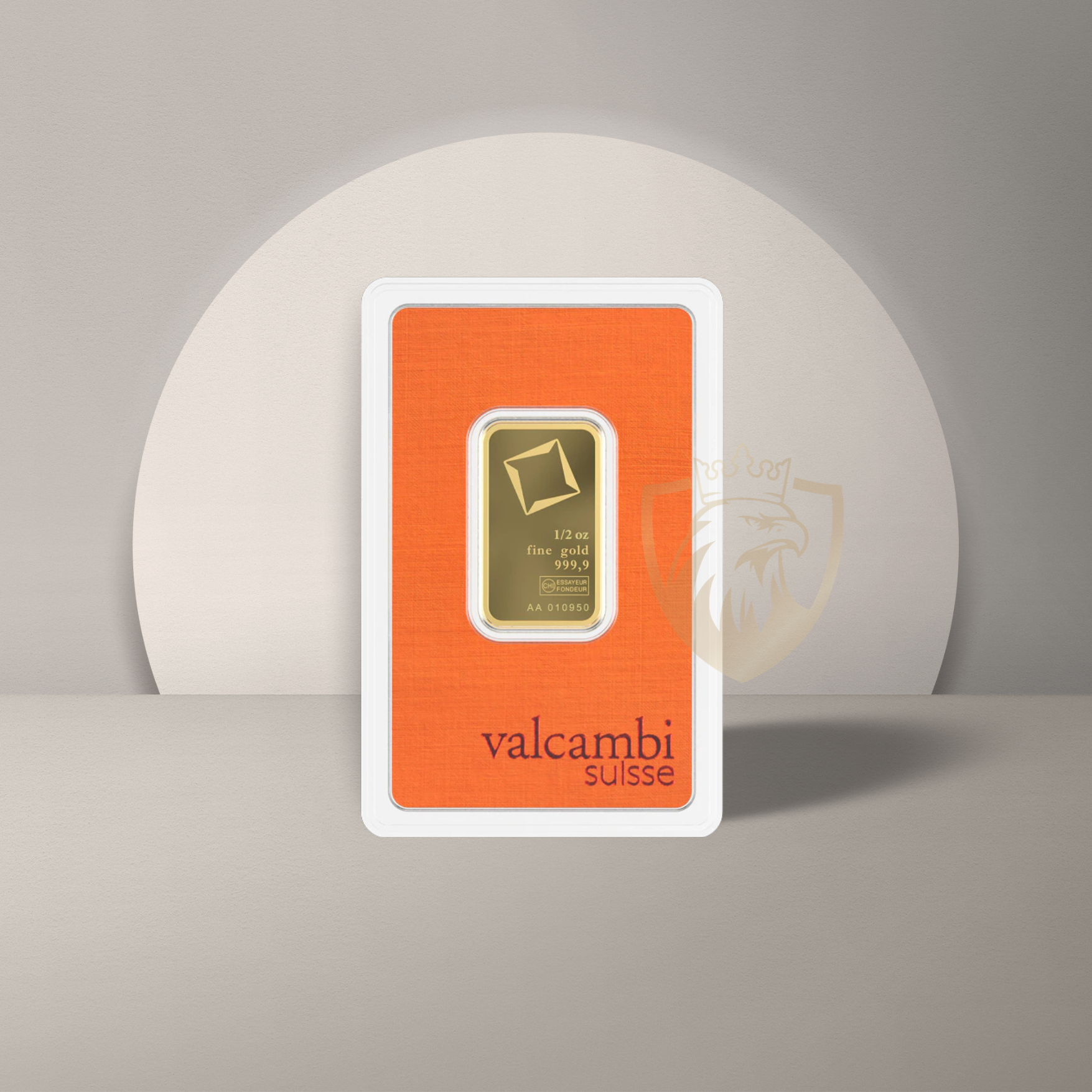 1/2 Тройунция (15.55 Грама) Златно Кюлче Valcambi – Швейцария (Swiss Fine Gold 999.9)