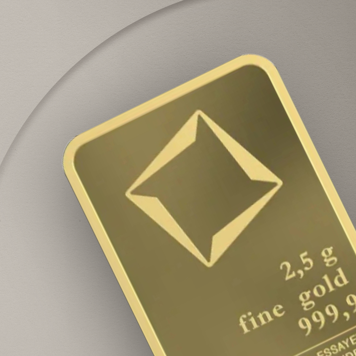 2.5 Грама Златно Кюлче Valcambi – Швейцария (Swiss Fine Gold 999.9)