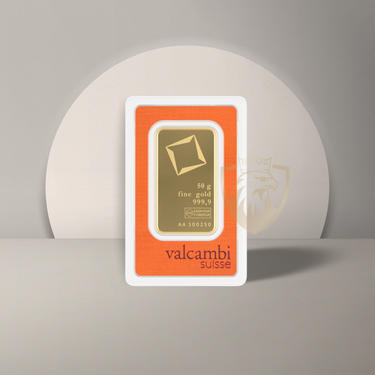50 Грама Златно Кюлче Valcambi – Швейцария (Swiss Fine Gold 999.9)