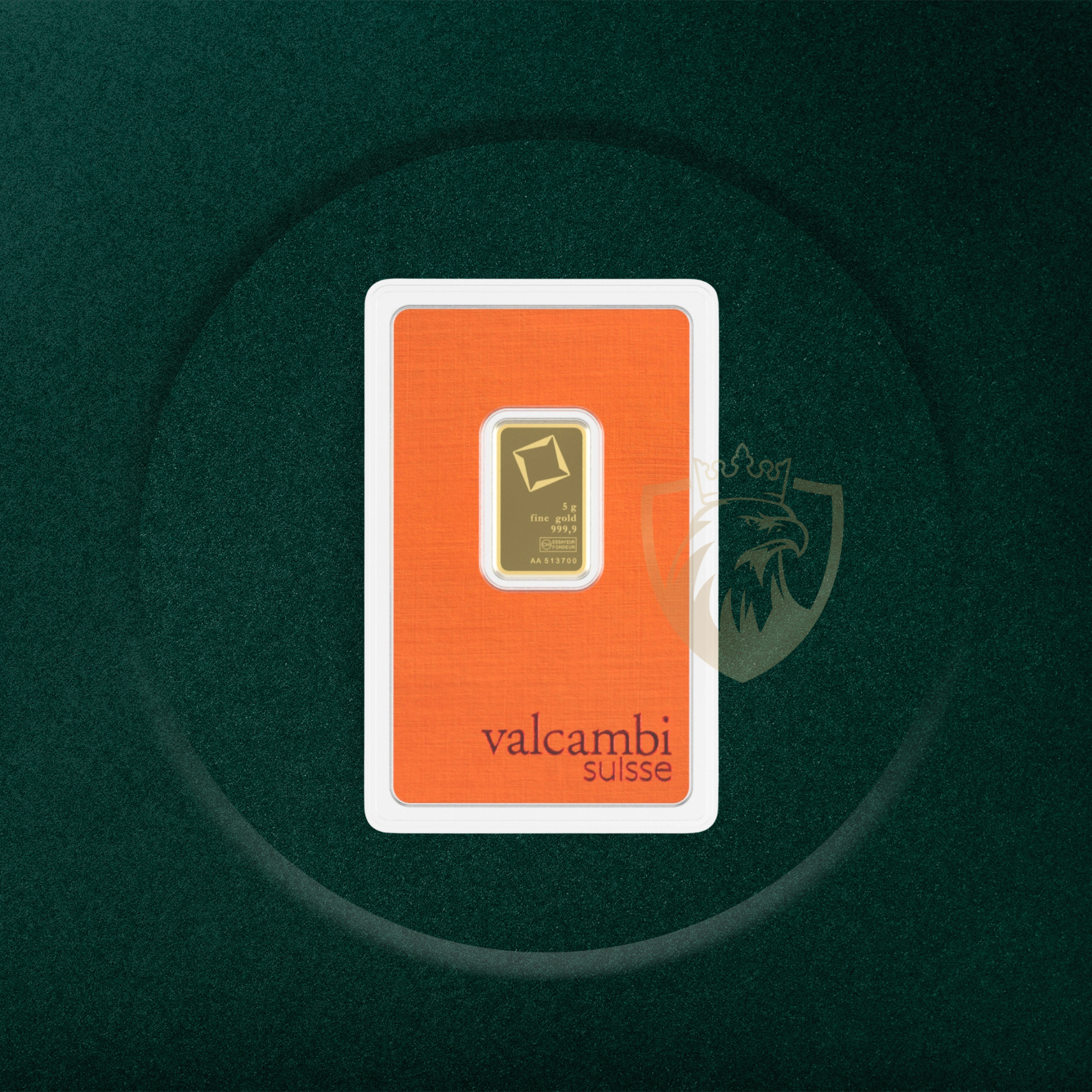 5 Грама Златно Кюлче Valcambi – Швейцария (Swiss Fine Gold 999.9)