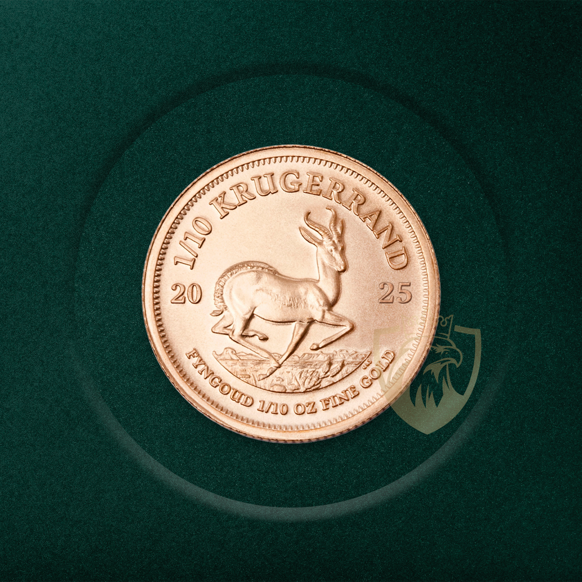 3.11 гр. (1/10 oz) – Златна Монета Кругерранд Южна Африка (2025)