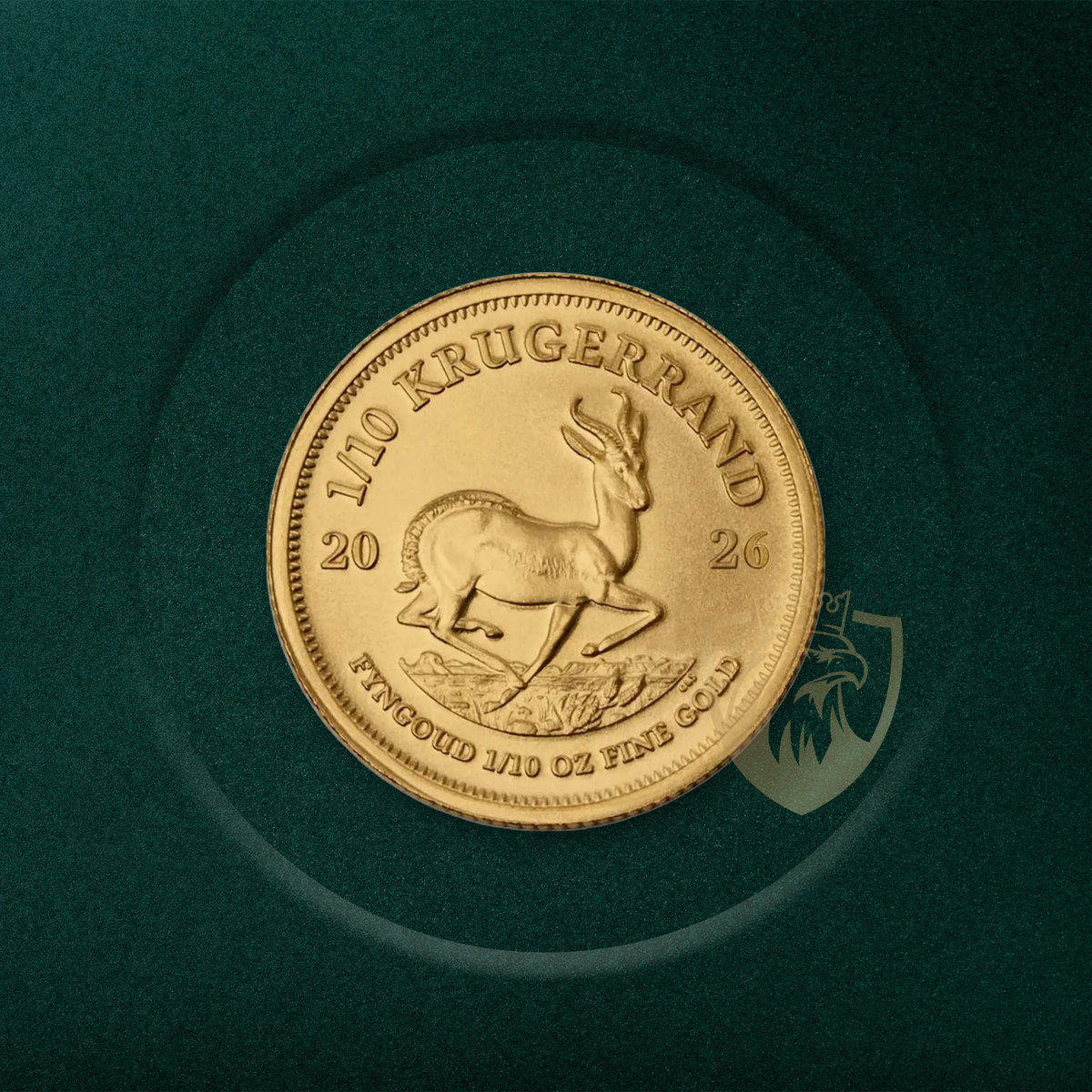 3.11 гр. (1/10 oz) – Златна Монета Кругерранд Южна Африка (2026)