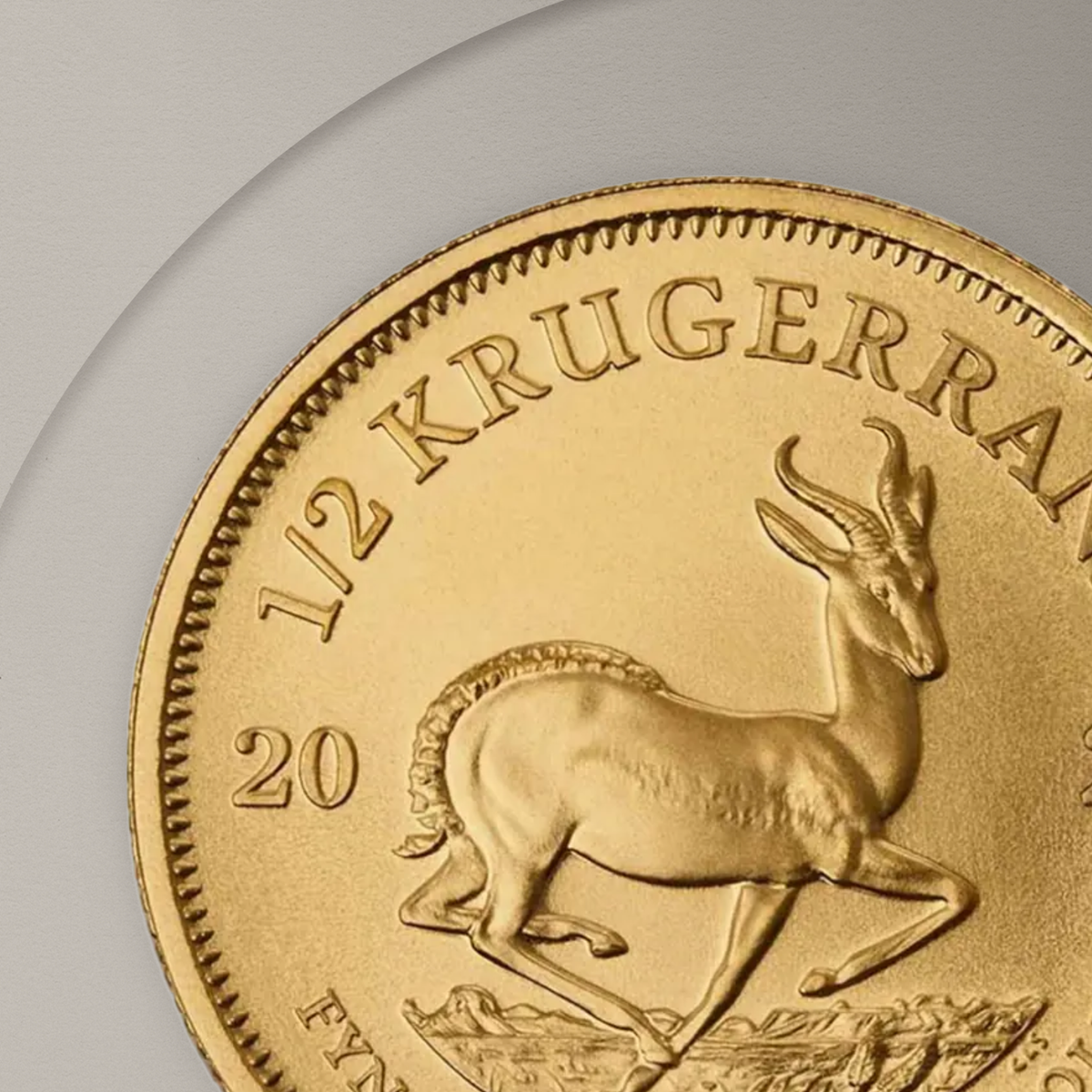 16.96 гр. (1/2 oz) – Златна Монета Кругерранд Южна Африка (2026)
