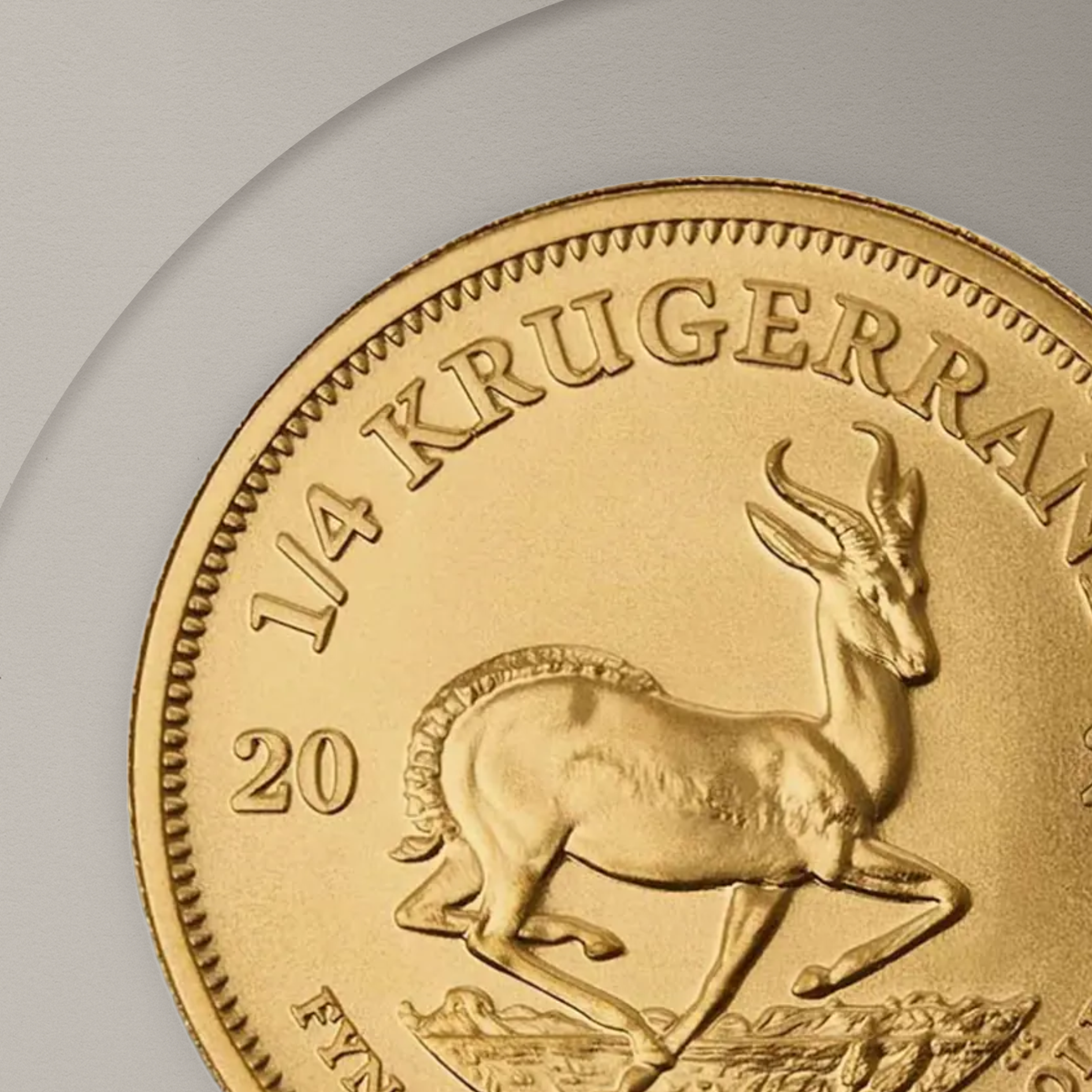 7,78 гр. (1/4 oz) – Златна Монета Кругерранд Южна Африка (2026)
