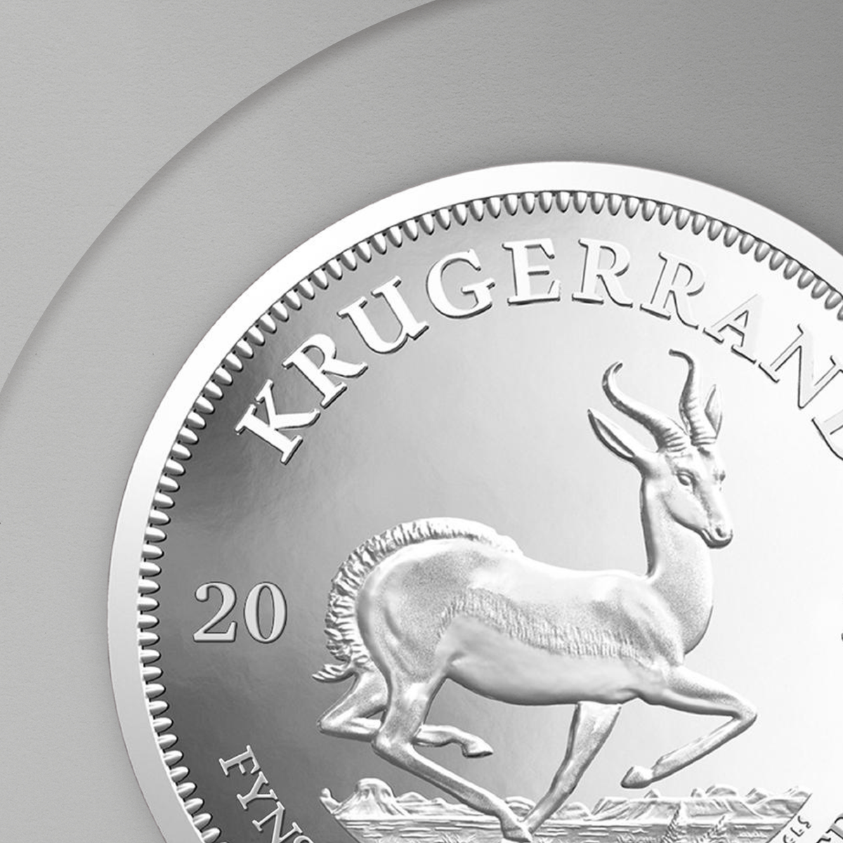 31.1 гр. – Сребърна Монета Южноафрикански Кругерранд 2025