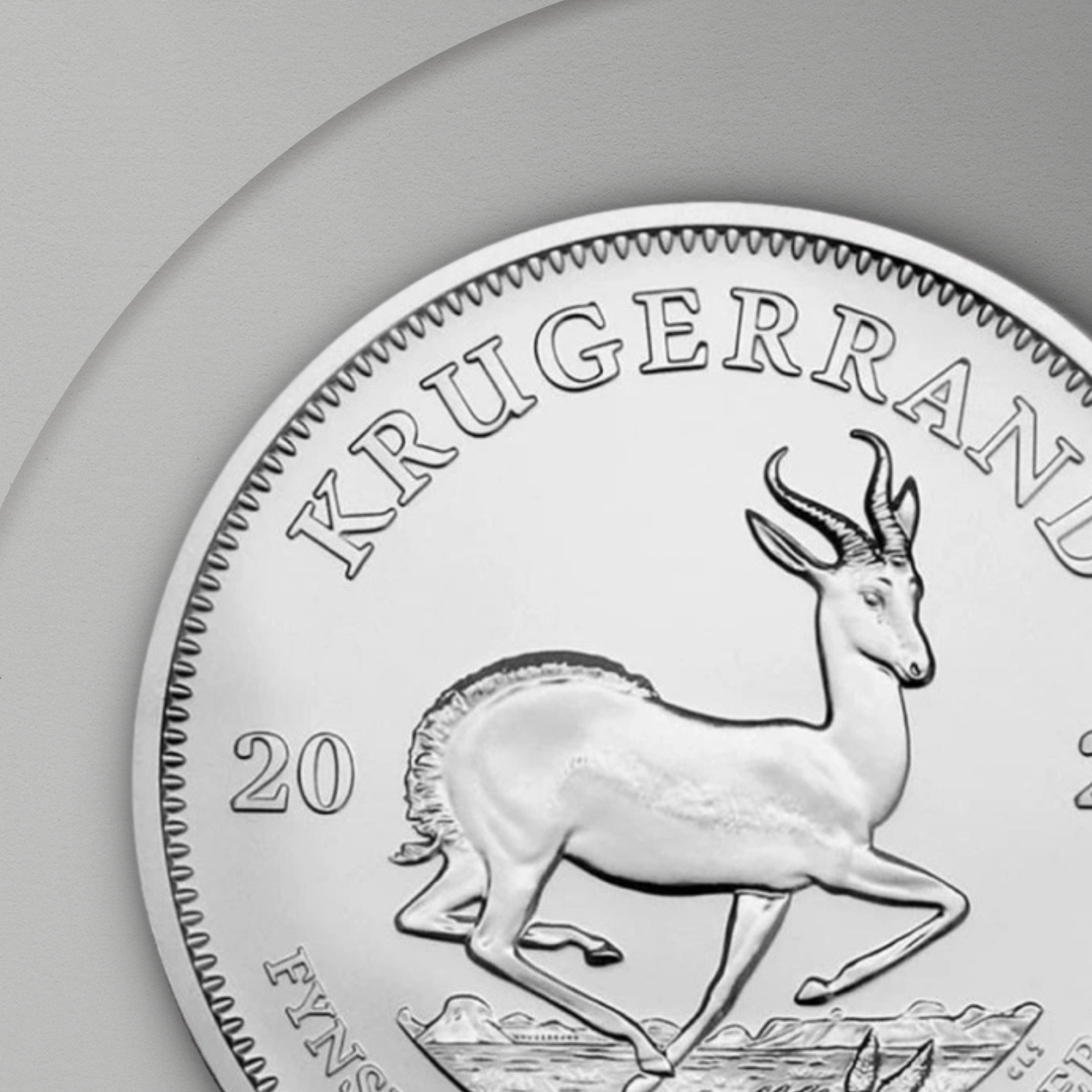 31.1 гр. – Сребърна Монета Южноафрикански Кругерранд (Krugerrand) – Различни години