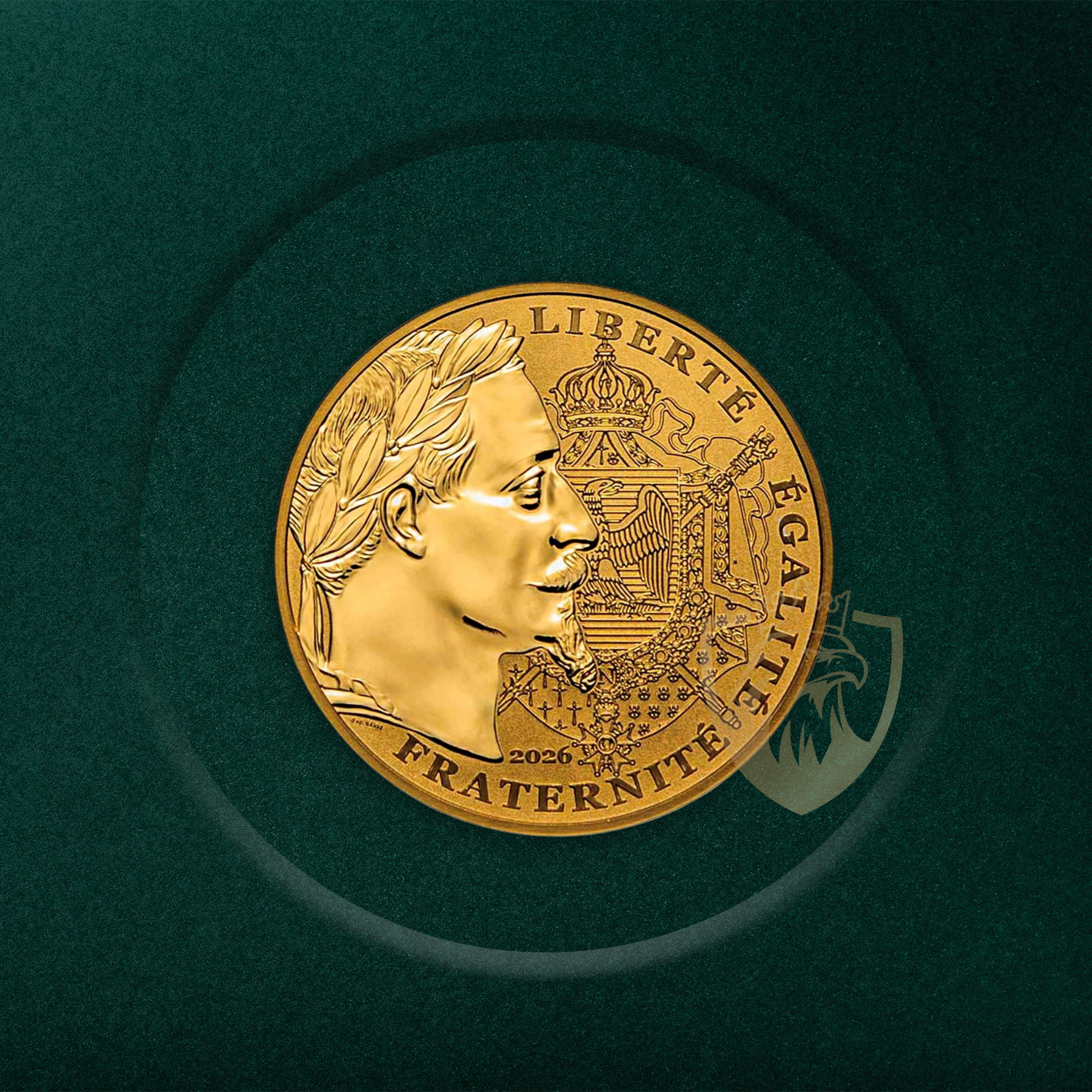 Сет от 3 Златни Монети „Наполеон II“ (Napoleon II Three-Coin Set) – Monnaie de Paris (2026)