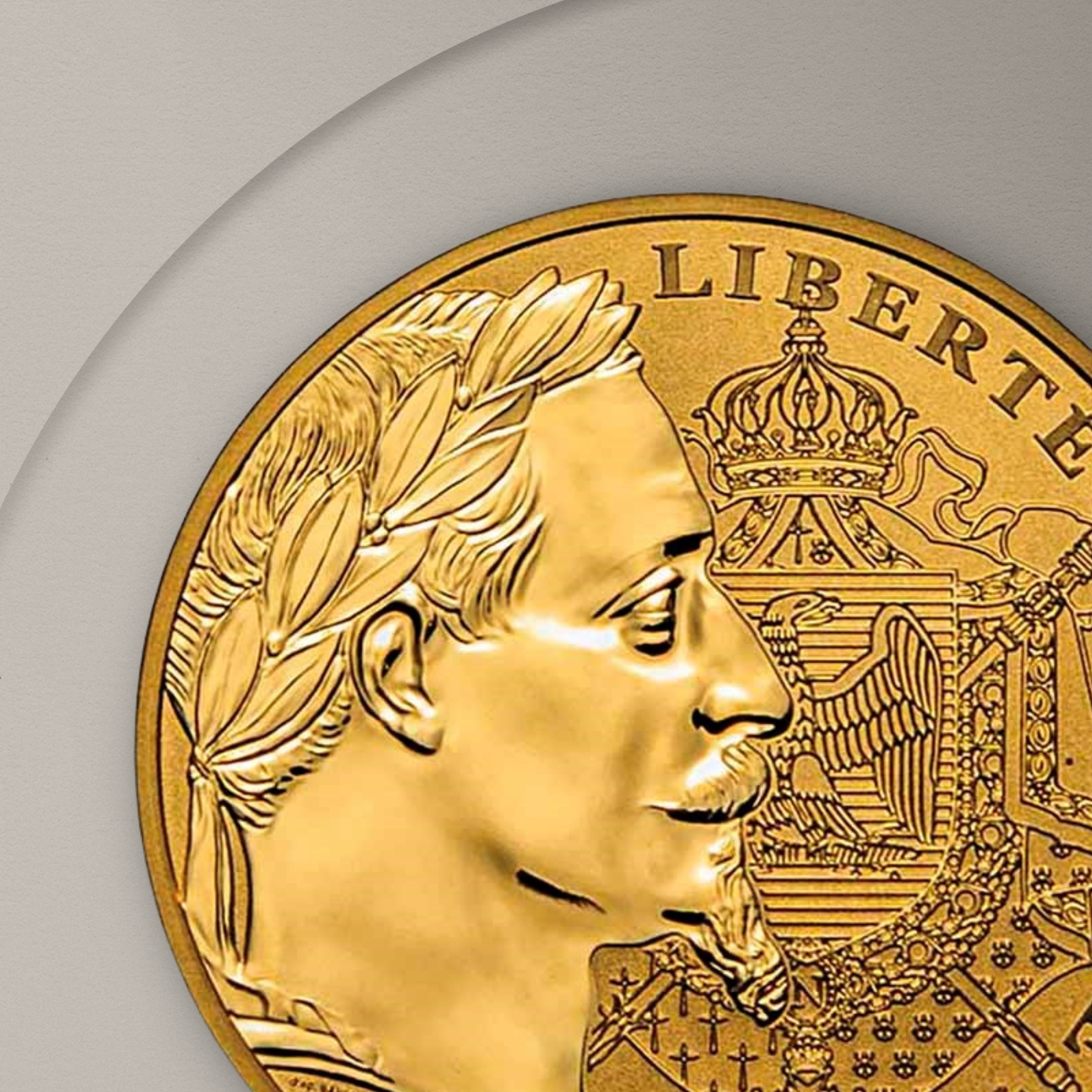 Сет от 3 Златни Монети „Наполеон II“ (Napoleon II Three-Coin Set) – Monnaie de Paris (2026)