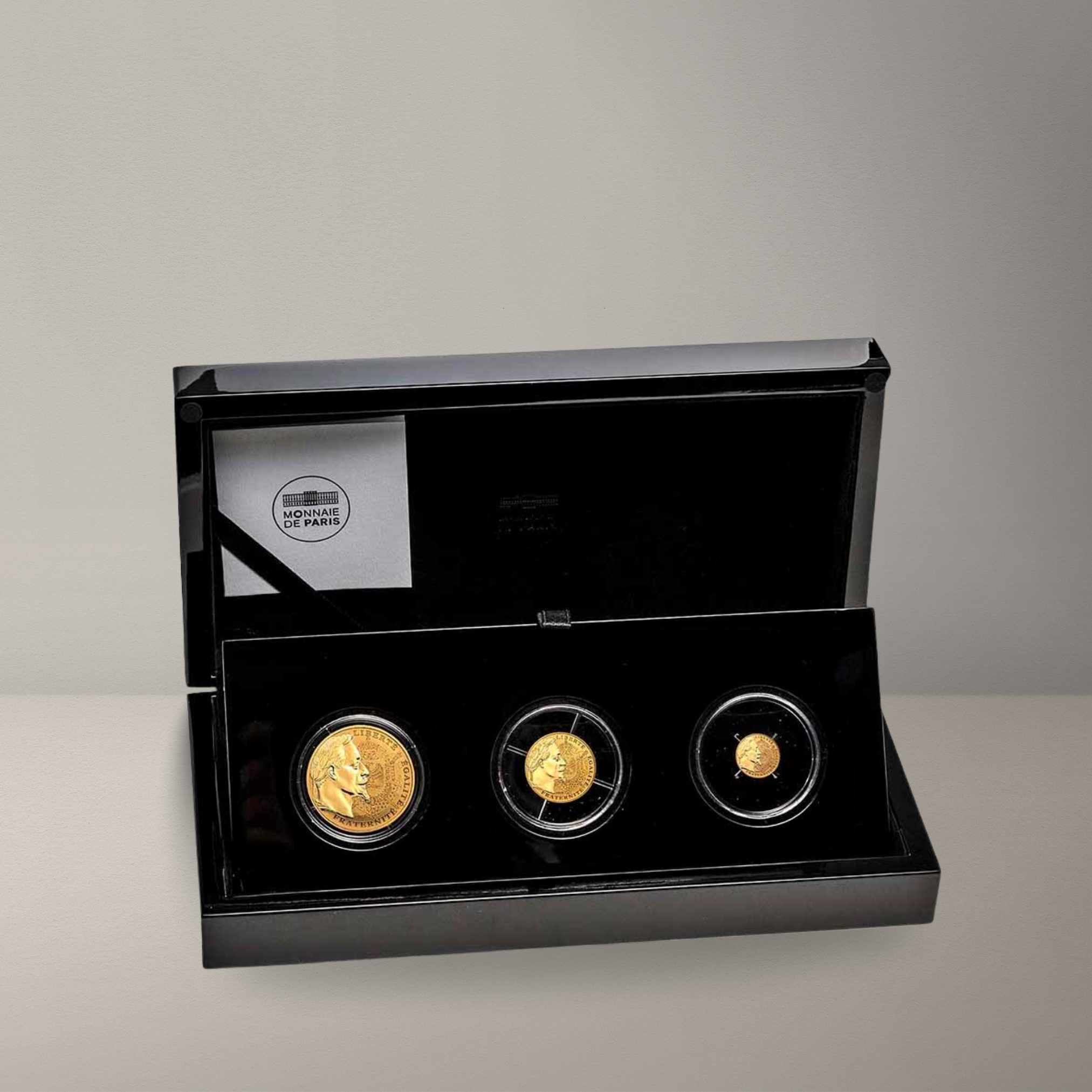 Сет от 3 Златни Монети „Наполеон II“ (Napoleon II Three-Coin Set) – Monnaie de Paris (2026)